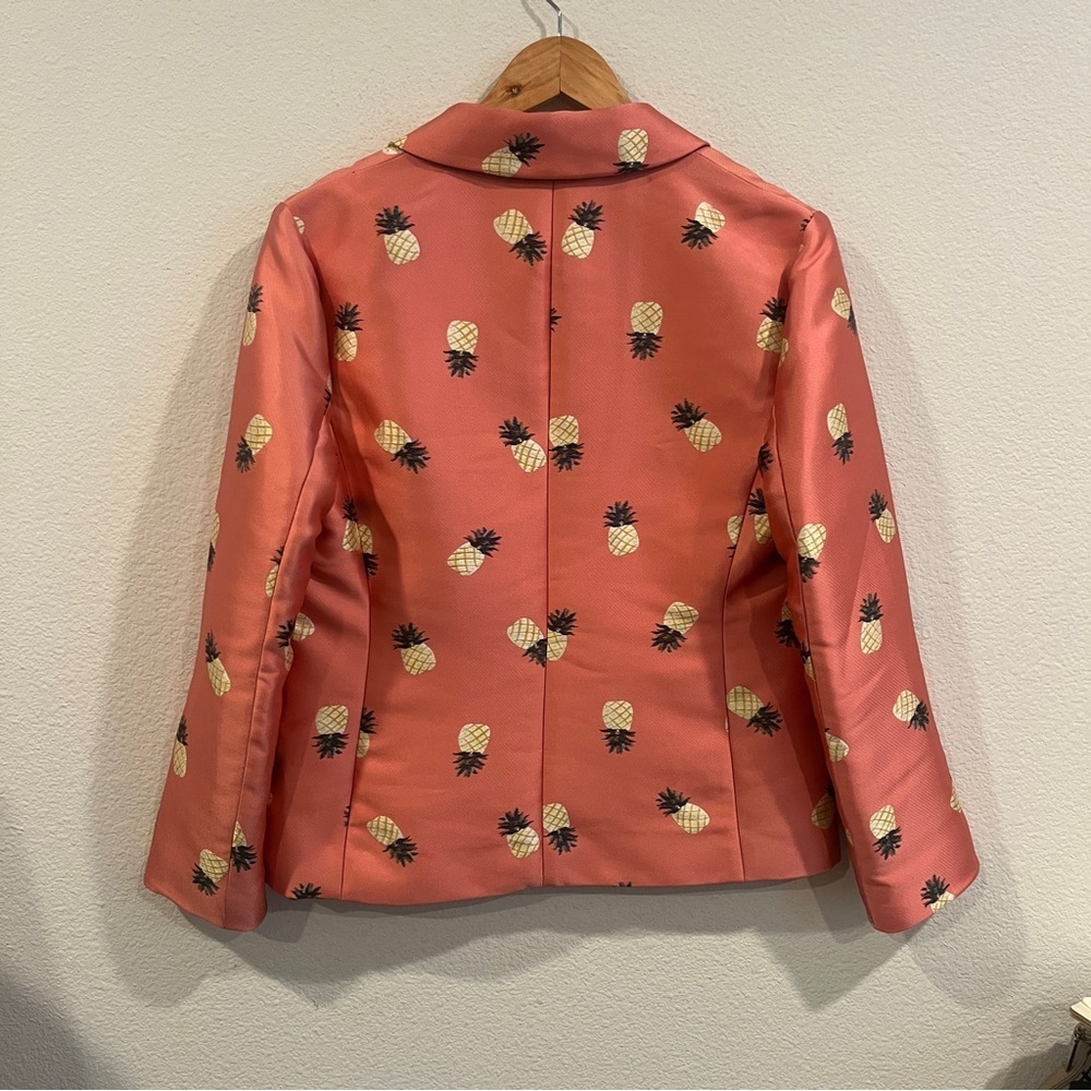 Kate Spade pink pineapple print blazer size 6 ASO Riverdale season 3 episode 13 - Picture 12 of 13